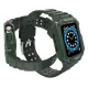Aizsargājošs maciņš un siksniņa Apple Watch 38/40/41mm, Zaļš