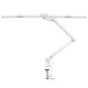 Glow L03 Bezēnu galda lampa manikīram ar regulējamu galvu, 24W, balta