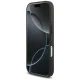 Mercedes Leather Large Laurel Leave MagSafe vāciņš priekš iPhone 17 Pro, melns