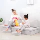Ecotoys TMSRT-13 Modulārs bērnu atpūtas krēsls 8 daļas, pelēks