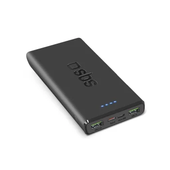 Ārējais akumulators SBS TTBB10000FASTPD20K, 10000 mAh, 20W, melns