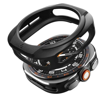 Pulksteņa aizsargvāciņš Spigen Liquid Air, Samsung Galaxy Watch Ultra 47mm, melns