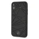 Mercedes Twister ādas vāciņš Apple iPhone Xr - Melns