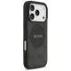 Guess 4G Circle Classic Logo MagSafe vāciņš iPhone 17 Pro, melns