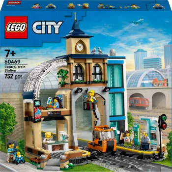 LEGO City 60469 Centrālā dzelzceļa stacija