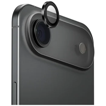 Uniq Optix Aluminum kameras aizsargstikls iPhone 17 Air, melns