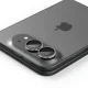 Kameras aizsargstikls Spigen Optik Pro Glas.tR EZ Fit priekš iPhone Duo, 2 gab., balts
