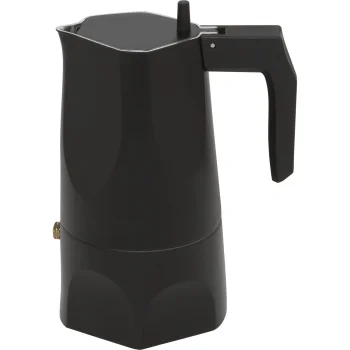Alessi Moka MT18/3 B Espresso kafijas kanna Melna