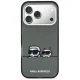 Karl Lagerfeld IML Karl & Choupette MagSafe vāciņš iPhone 17 Pro, melns