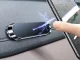 Magnētiskais auto telefona turētājs, pašlīmējošs, melns