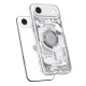 Spigen vāciņš Ultra Hybrid Mag paredzēts iPhone 17 Air / 17, MagSafe, Zero One White