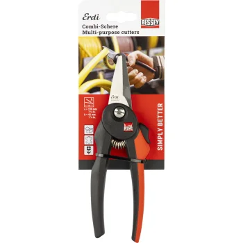 Universālās šķēres Bessey D48-2, taisnas, 190 mm