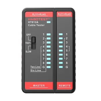 Tīkla kabeļu testeris Habotest HT812A RJ45/RJ11