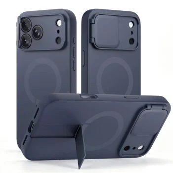 Tech-Protect Kevlar Aura MagSafe vāciņš priekš iPhone 18 Pro Max / 17 Pro Max, tumši zils