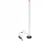LED stāvlampa 100 cm, 3 gaismas toņi, regulējams spilgtums, melna