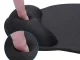 Ergonomisks gēla peles paliktnis ar spilvenu, 23x19 cm| Peles paliktnis ar spilvenu