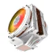 Aktīvais procesora dzesētājs Darkflash E400 Plus Balts ARGB