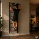 Vingrošanas siena MOVEPRO 215 cm ar pievilkšanās stieni, melna