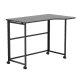 Maclean MC-1250 L/B saliekams L-veida galds, 100x65cm, melns