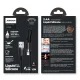 Joyroom N2 USB-A uz Lightning kabelis 2.4A 1.2m Melns