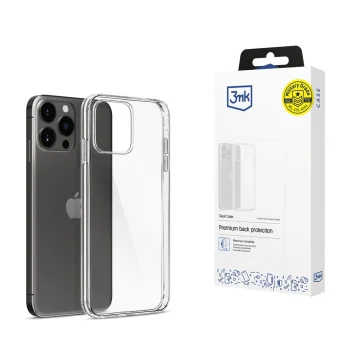 3Mk Protection Apple iPhone 15 Pro vāciņš Clear Case, caurspīdīgs