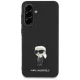 Karl Lagerfeld Ikonik Glitter vāciņš Samsung Galaxy A36, melns