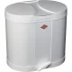 Wesco Eco-Double Bin atkritumu tvertne ar pedāli 2x 15 l, balta