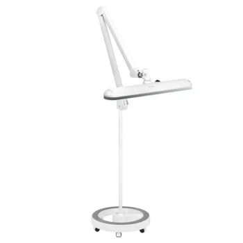 Elegante 801-l LED kosmētiskā lampa ar statīvu, balta