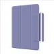 Apple iPad Pro 13\'\' (2024) (A2926 A2925) Nappa Texture Tri-Fold Book Case Cover, Purple | Planšetes Vāciņš...