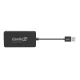 Carlinkit CCPA bezvadu Apple CarPlay / Android Auto adapteris, melns