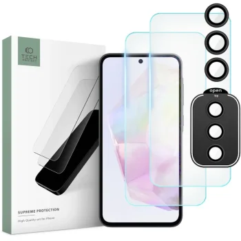 Tech-Protect Supreme Set aizsargstikls Samsung Galaxy A35 5G