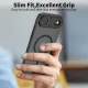 Telefona vāciņš Tech-Protect MagStand priekš iPhone 17 Air ar MagSafe, Matte Black