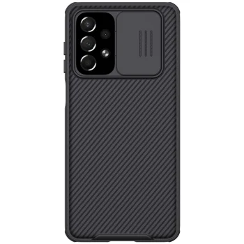 Nillkin CamShield Pro vāciņš priekš Samsung Galaxy A73 ar kameras aizsegu, melns
