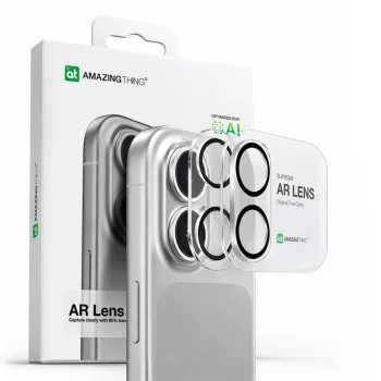 AmazingThing iPhone 17 kameras aizsargstikls Full Lens Glass