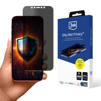 Privātuma aizsargstikls 3mk Silky Matt Privacy Apple iPhone 12