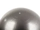 Fitnesa vingrošanas gumijas bumba ar pumpi 65cm, sudraba | Exercise Fitness Gym Ball