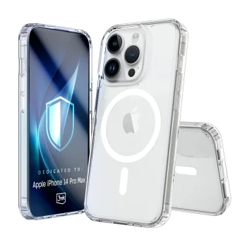 3mk Armor MagCase vāciņš iPhone 14 Pro Max, caurspīdīgs