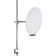 Amaran Verge Desk Clamp Stand galda stiprinājums, sudraba