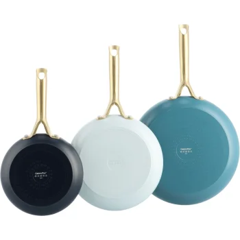 Pannu komplekts GreenPan Shades 3 gab. 20, 24, 28 cm Coastal