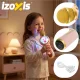 Izoxis bezvadu Bluetooth karaoke mikrofons bērniem, rozā