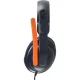 Logitech Zone Learn vadu austiņas skolēniem, zilas/oranžas
