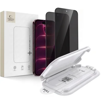 Privātuma aizsargstikls Tech-Protect OneTouch Set Spy+ iPhone 18 Pro, 2 gab.