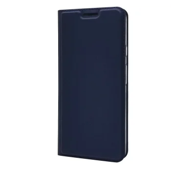 Google Pixel 4 Magnetic Adsorption Leather Card Holder Case Cover, Blue | Vāks Maciņš Maks Grāmatiņa Apvalks
