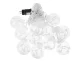 Gaismas aizkars Iso Trade 108 LED, Silti balts