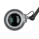 Activeshop S5 LED lampa-lupa ar statīvu, 5 dioptrijas, melna