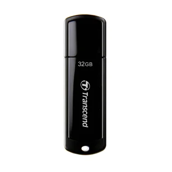 USB zibatmiņa Transcend JetFlash 700 32 GB USB 3.1 Gen 1, melna