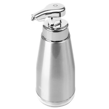 Bezkontakta šķidro ziepju putu dozators, 400 ml, sudraba krāsā
