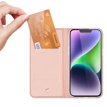 Atverams vāciņš Dux Ducis Skin Pro priekš iPhone 15 Plus, rozā
