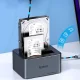 Orico 6646C3-C 4 disku dokstacija ar klonēšanas funkciju 2.5\"/3.5\" SATA HDD/SSD, Pelēka