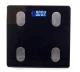 Analītiskie vannas istabas svari ar Bluetooth, 180kg, Melni